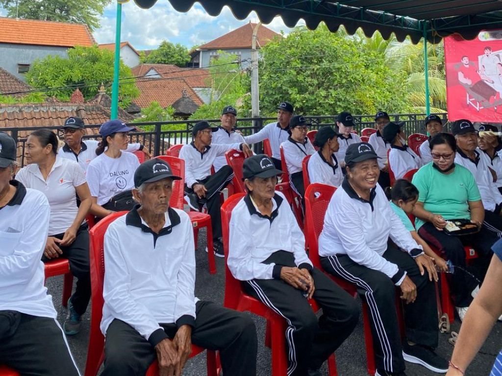 Terapkan Hidup Sehat dan Bahagia, Giat Rutin Posyandu Lansia Banjar Lebak, Desa Dalung
